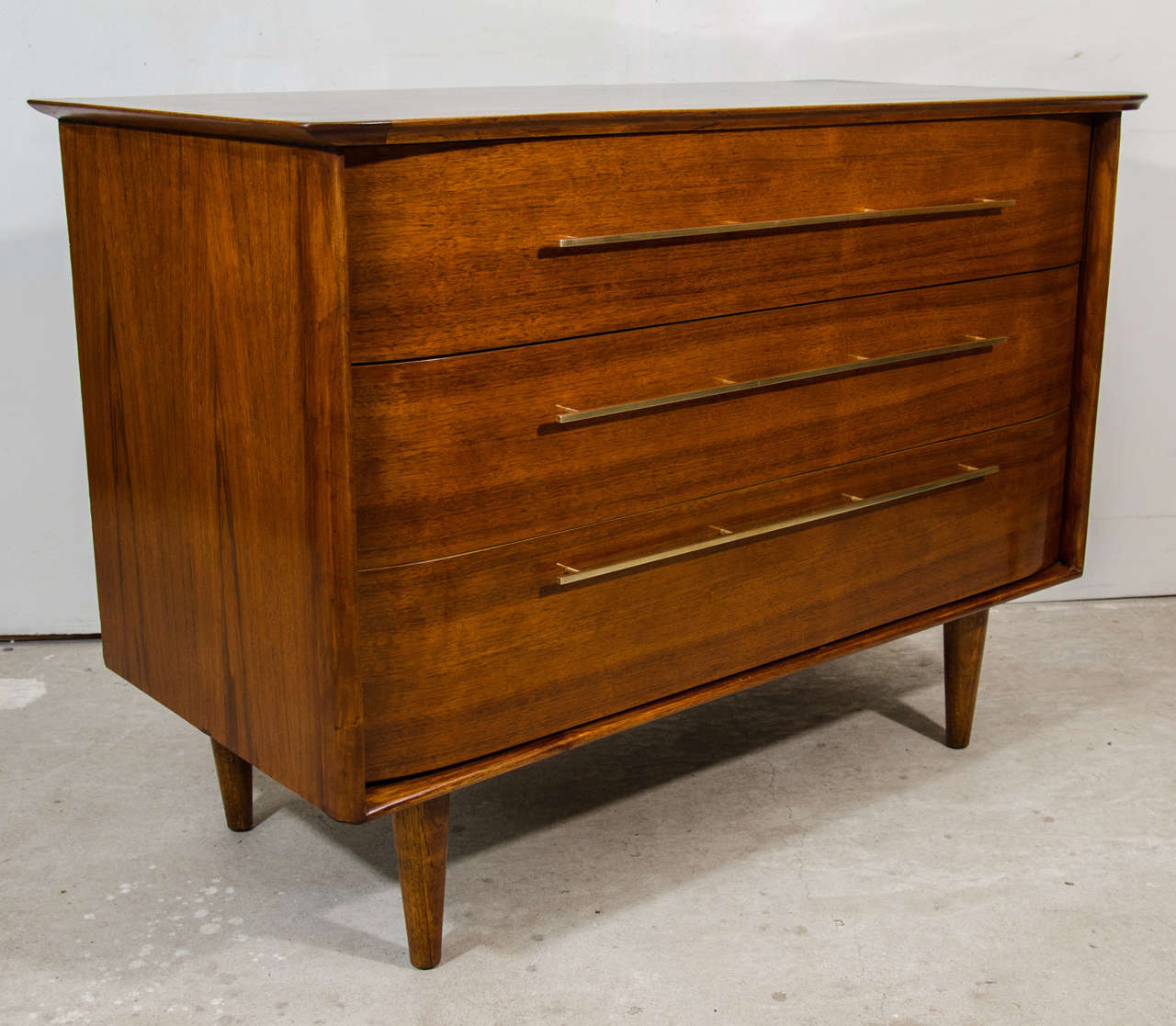 Mid-Century Modern Walnut Commode