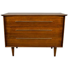 Mid-Century Modern Walnut Commode