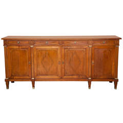 Fruitwood French Directoire Enfilade