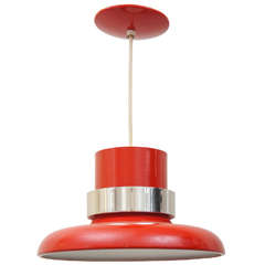 Vintage Lightolier Pendant Light 12
