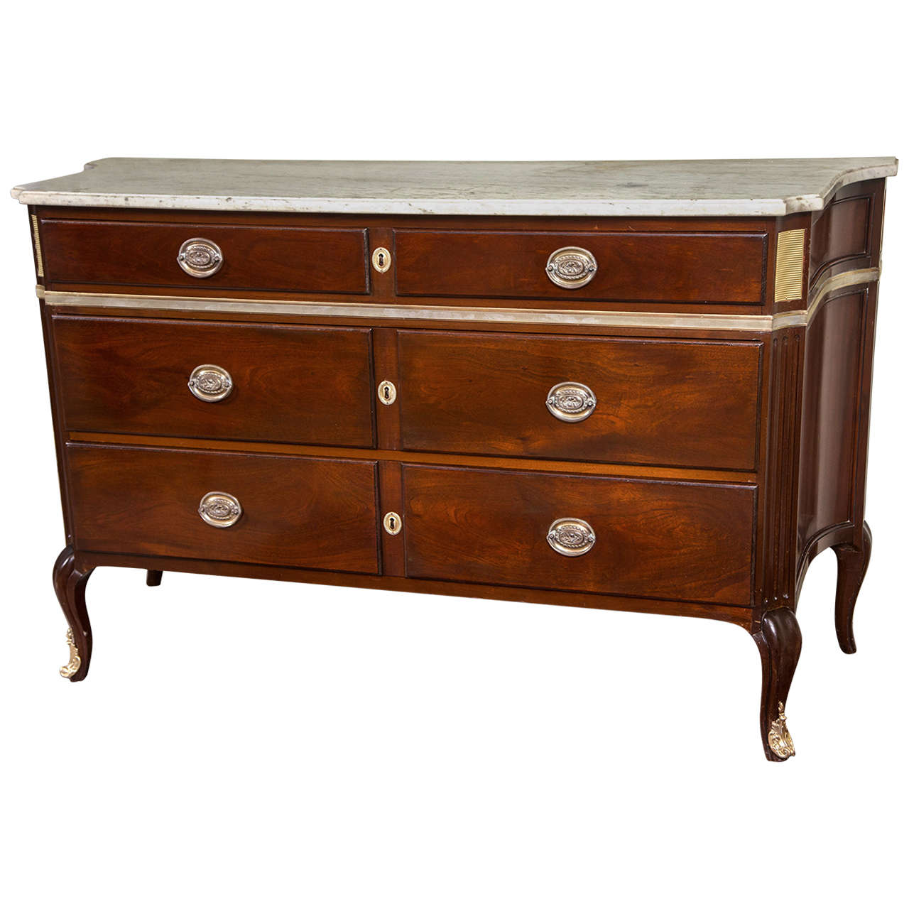 A Fine Maison Jansen Double Commode Chest