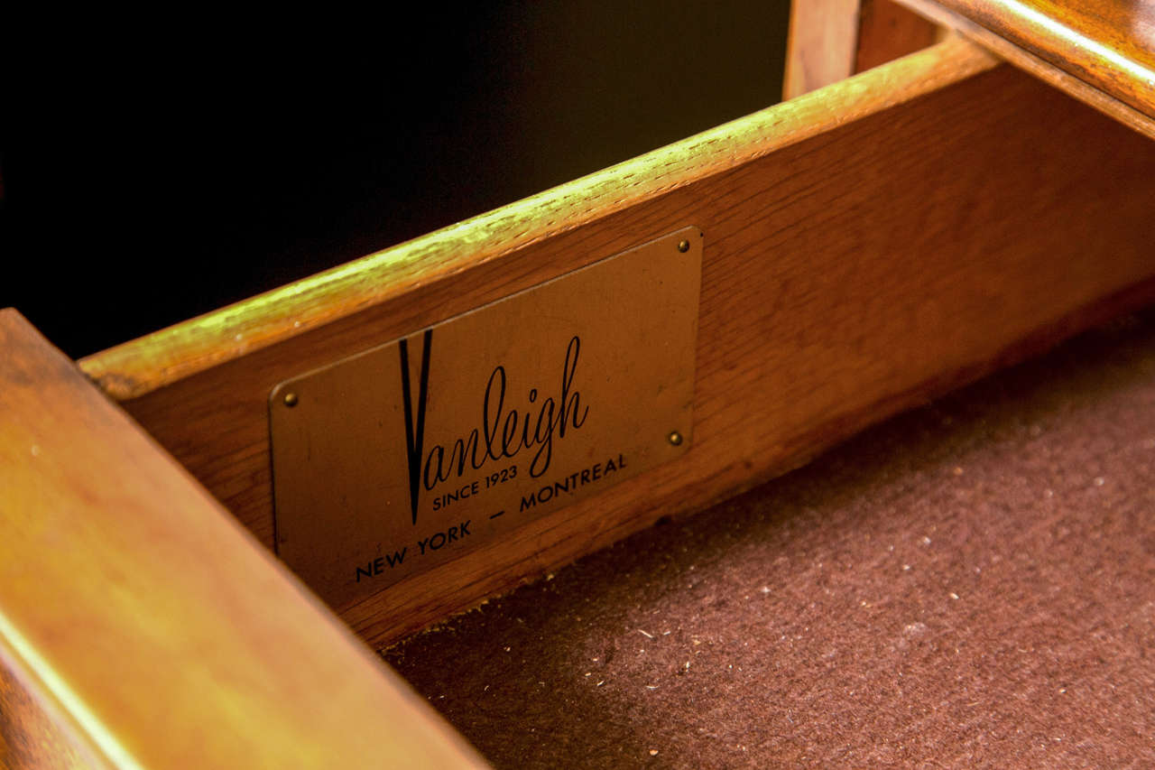 MidCentury Breakfront by Vanleigh Furniture at 1stDibs mid century breakfront, vanleigh