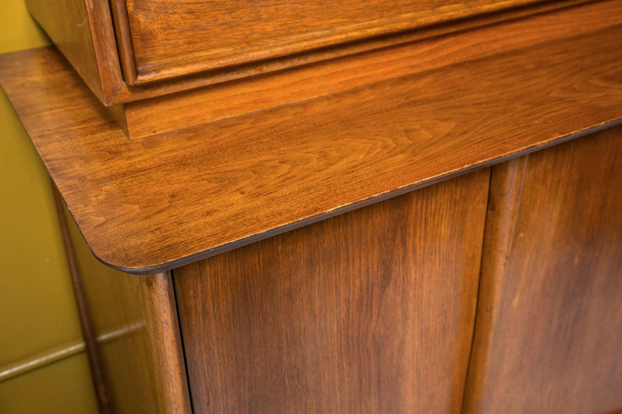 MidCentury Breakfront by Vanleigh Furniture at 1stDibs mid century breakfront, vanleigh