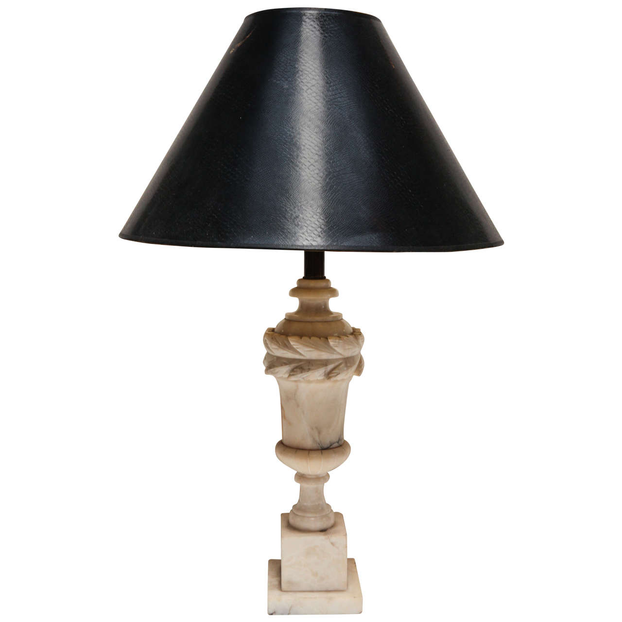 Alabaster Table Lamp For Sale