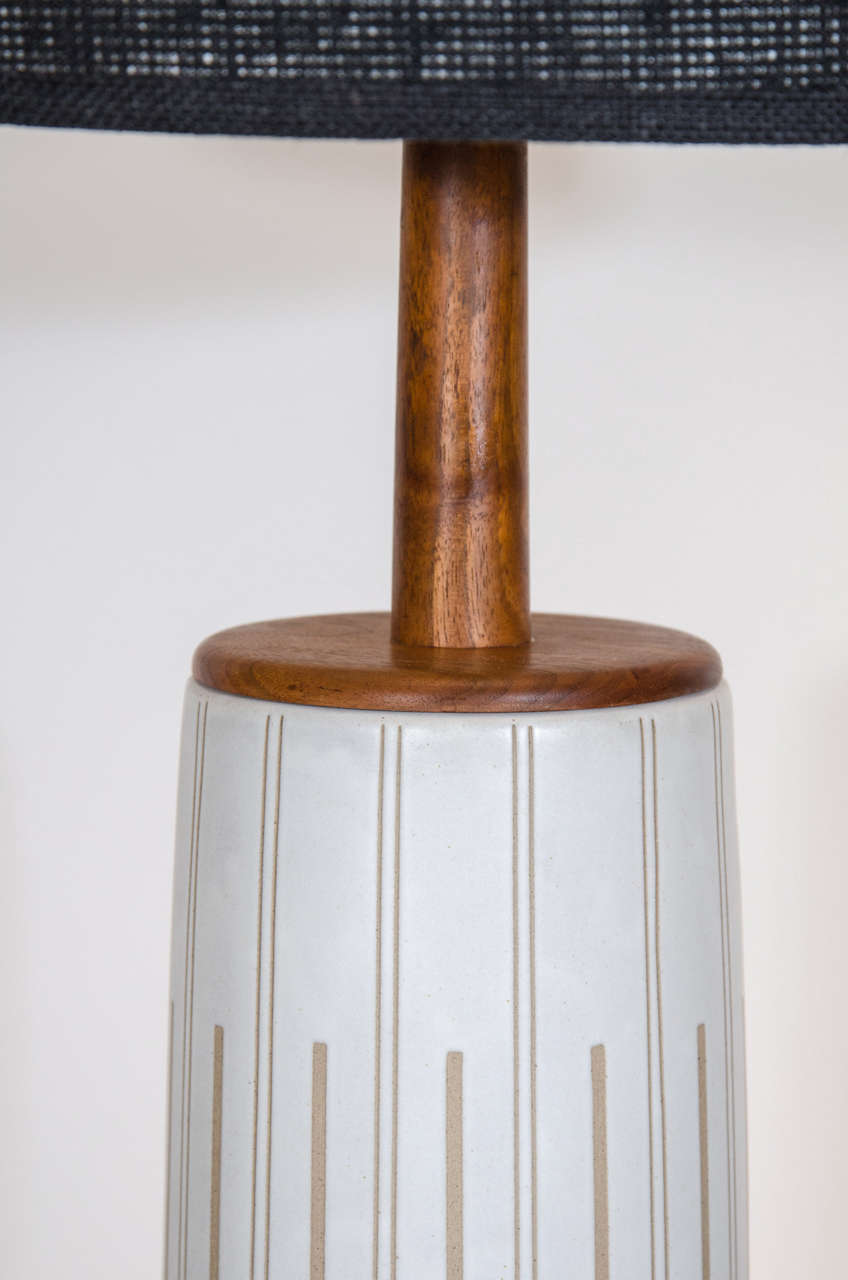 American Grand Scale Ceramic Lamp by Gordon Martz