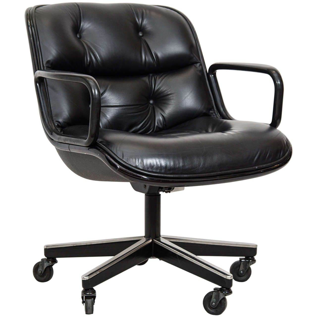 Charles Pollock Executive Desk Chair for Knoll at 1stDibs knoll desk