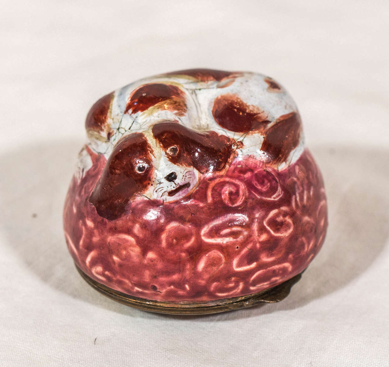 Battersea Enamel Snuff Box