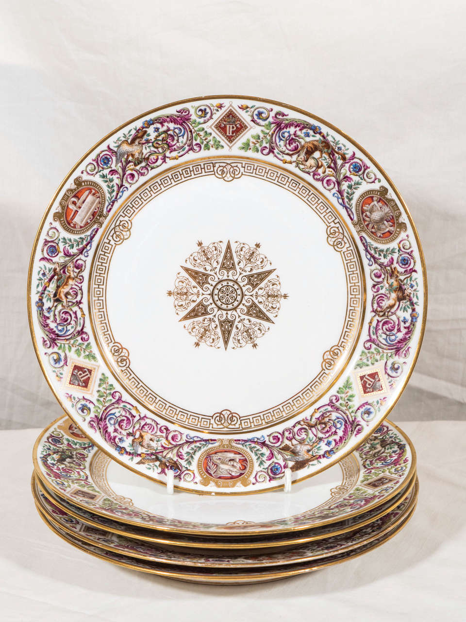 A set of Sèvres dishes after the 