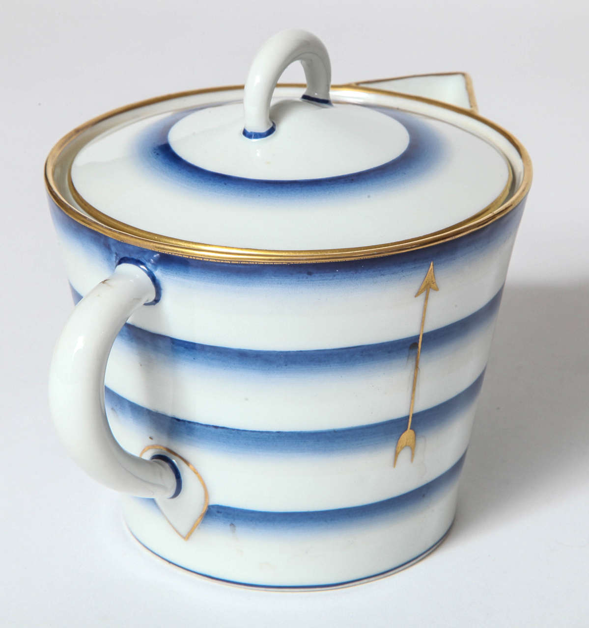 Italian Gio Ponti Art Deco Porcelain Teapot, 1933