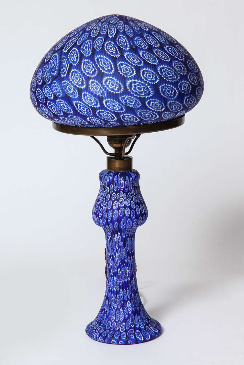 Tall Fratelli Toso Table Lamp, Italy, circa 1930