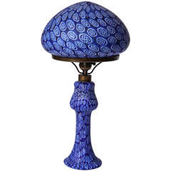 Tall Fratelli Toso Table Lamp, Italy, circa 1930