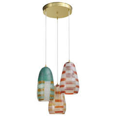 Barovier e Toso 1950s Chandelier 2