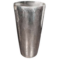 Hammered Metal Side Table 8