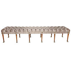 Extra Long Centipede Tufted Bench