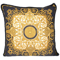 Vintage Oversized Atelier Versace Pillow (double sided)