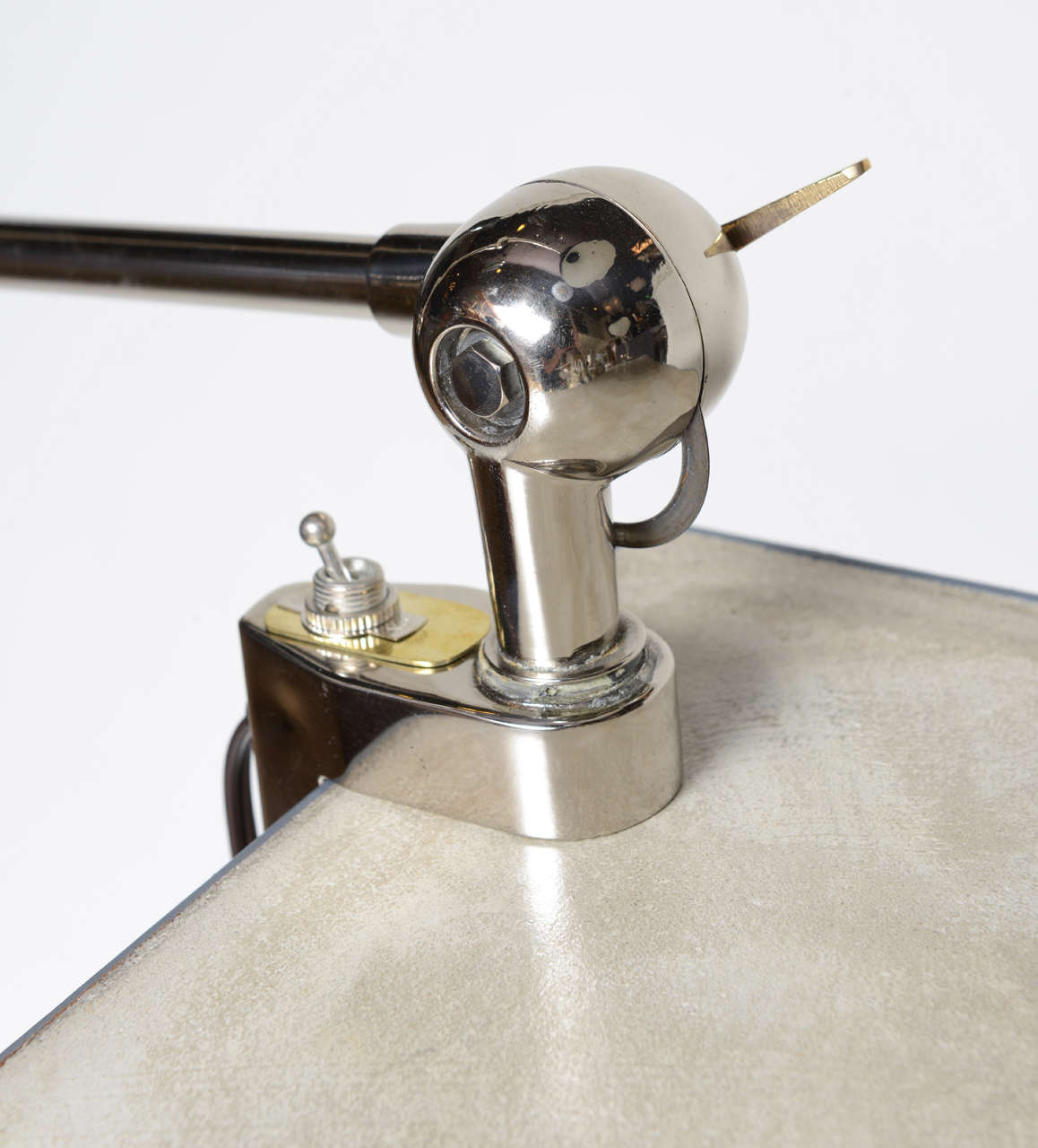 Mid-20th Century Architecural Clamp Lamp - Sold Individually