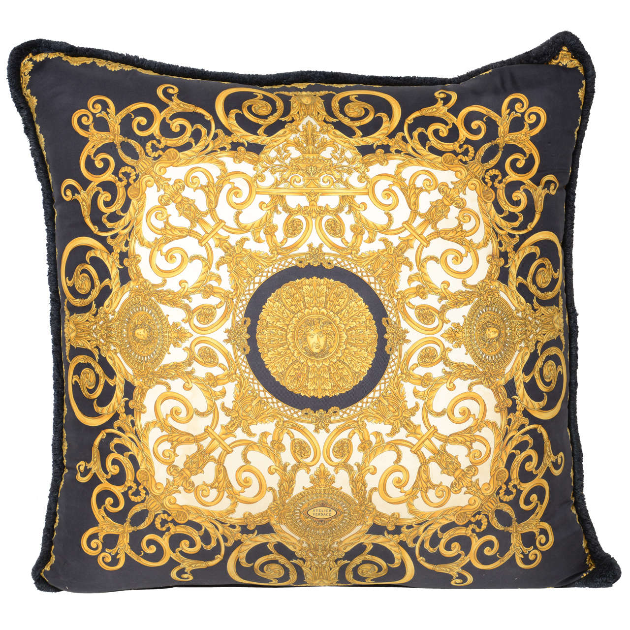 Oversized Atelier Versace Pillow (double sided) at 1stdibs