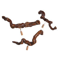 Early 20th C. Vineyard Vine Root Corkscrew