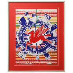 James Rosenquist Graphicstudio Serigraph, Miles II