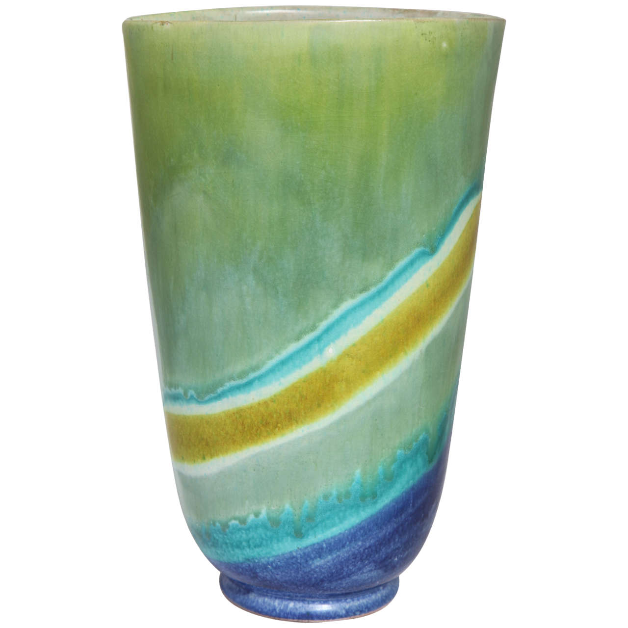 Raymor Dip-Dyed Vase For Sale