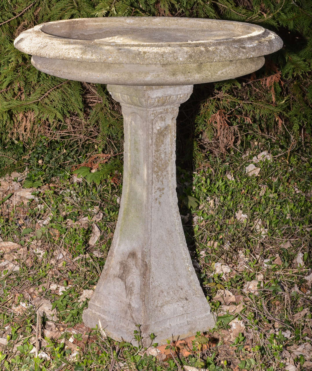 English Regency Style 1920's Bird Bath