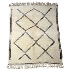 Vintage Beni Ourain Rug from Morocco