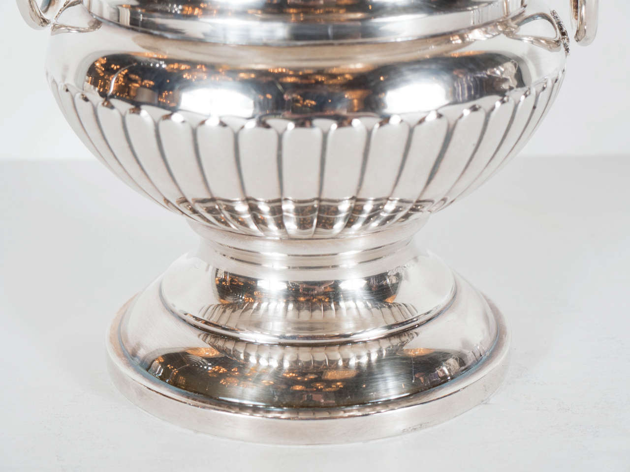 Neoclassical Neo-classical Beta Epsilon Chapter Silver Plate Trophy For J. Edgar Hoover award