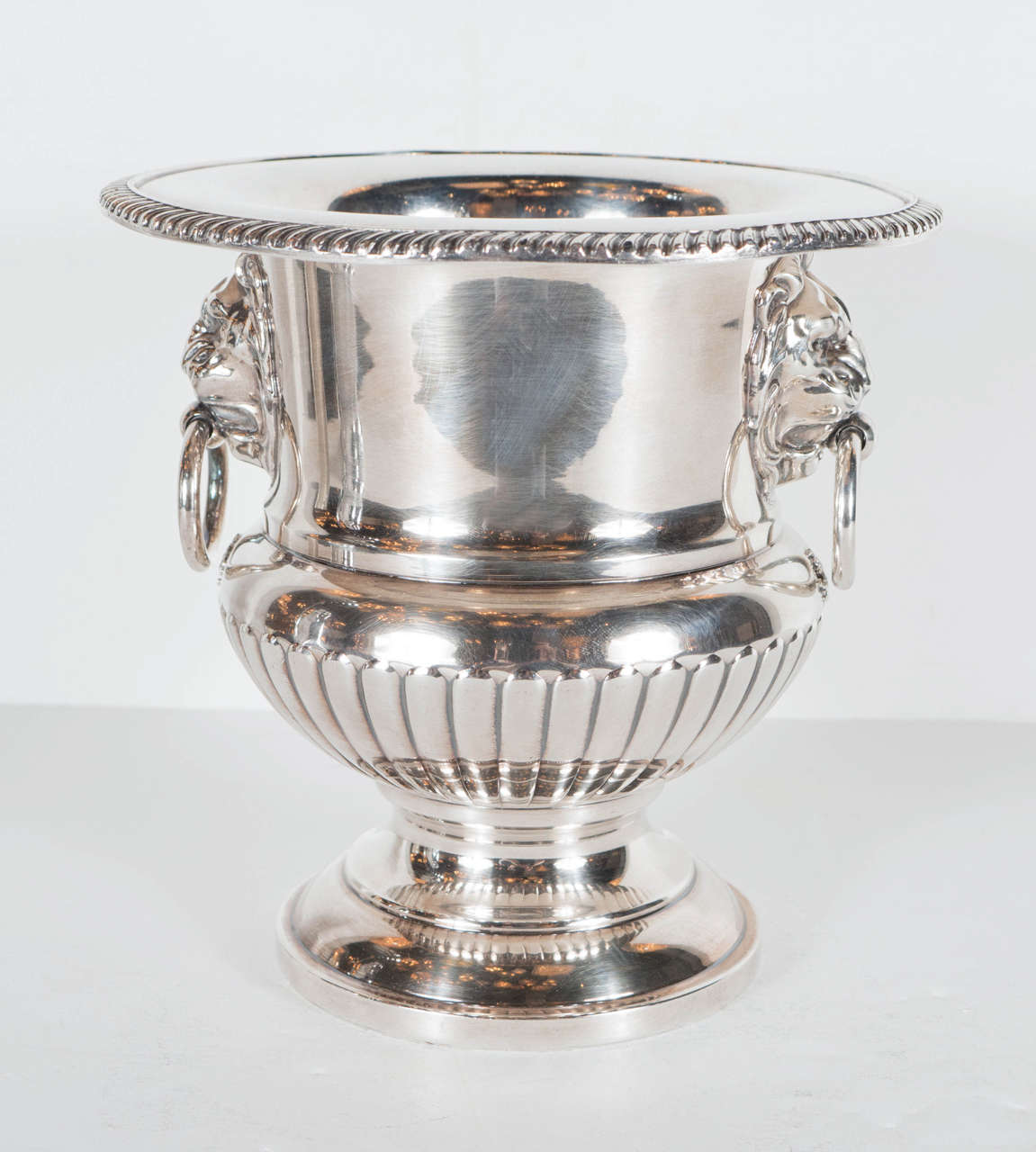 Neo-classical Beta Epsilon Chapter Silver Plate Trophy For J. Edgar Hoover award 2