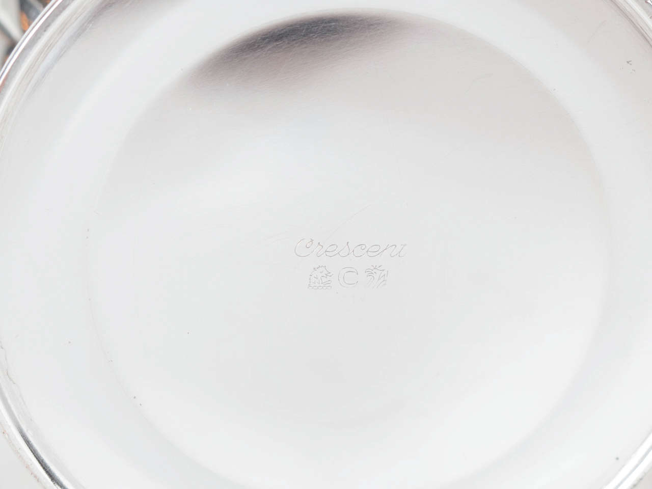 Neo-classical Beta Epsilon Chapter Silver Plate Trophy For J. Edgar Hoover award 3