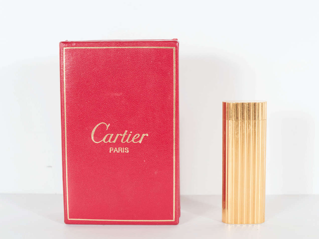 Art Deco Vintage 18-Karat Gold-Plated 'Pocket' Lighter by Cartier