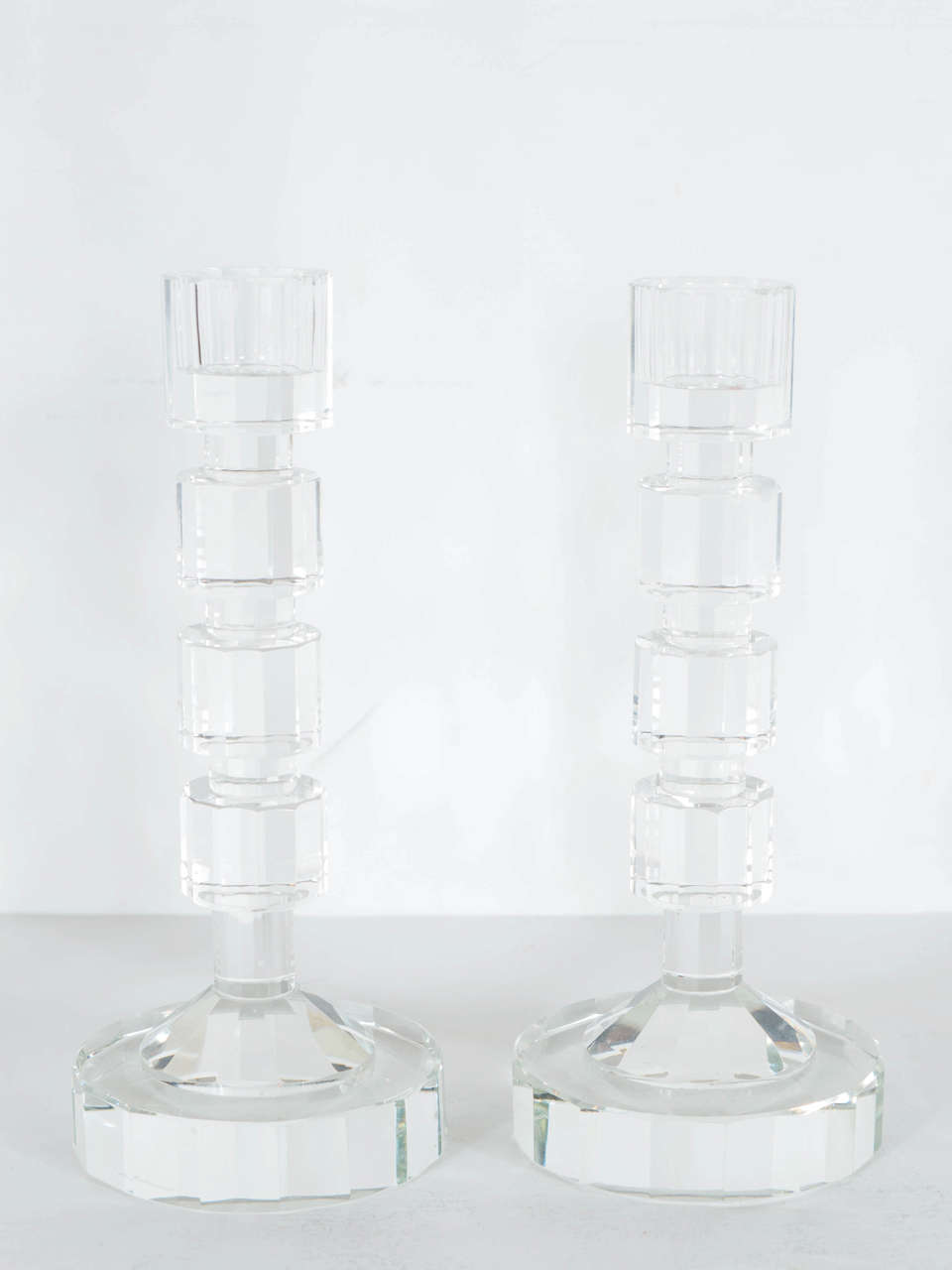 shannon crystal candle holders