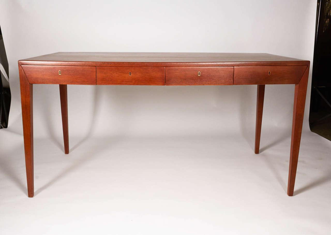 Danish Desk by Severin Hansen Jr. for Haslev