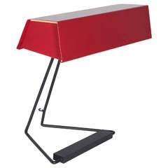 Red Desk Lamp by Stilnovo, Italy1950s 5