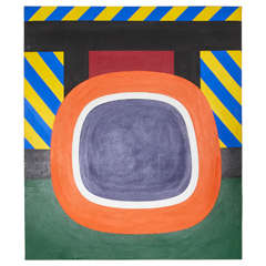 Signed Abstract Painting by Rackstraw Downes, USA, 1960s 10