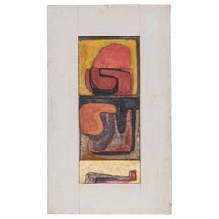 "Affinity" Mixed Technique on Board by Gino Cosentino, Italy 1985