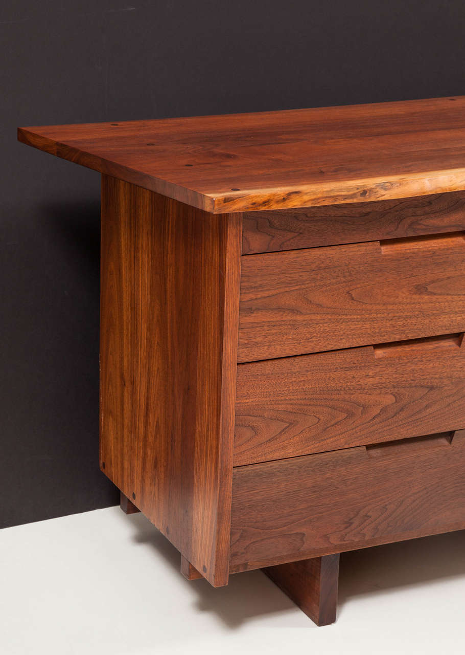 Mid-20th Century Triple Chest of Drawers by George Nakashima, 1964 For Sale