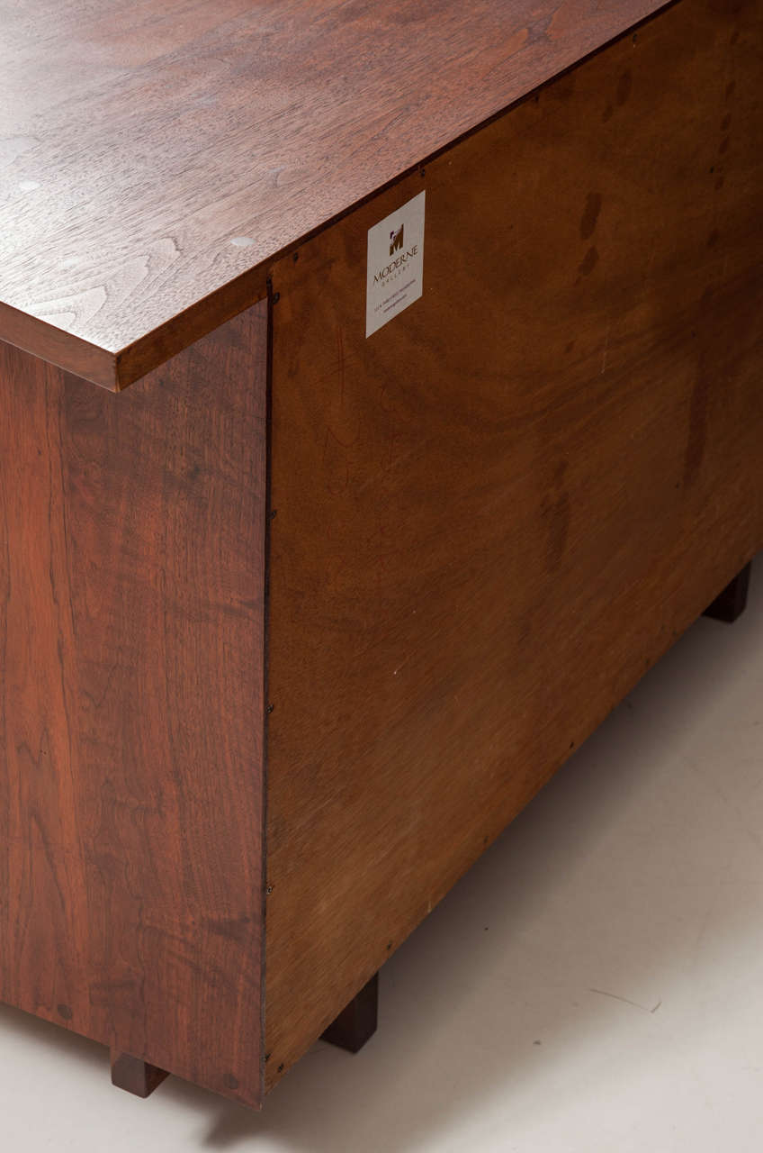 Triple Chest of Drawers by George Nakashima, 1964 For Sale 1