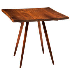 Vintage Card or Game Table by George Nakashima, 1964