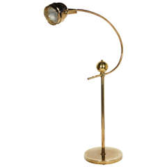 Mid-Century Modern Arc Floor Lamp in the Style of Florian Shulz