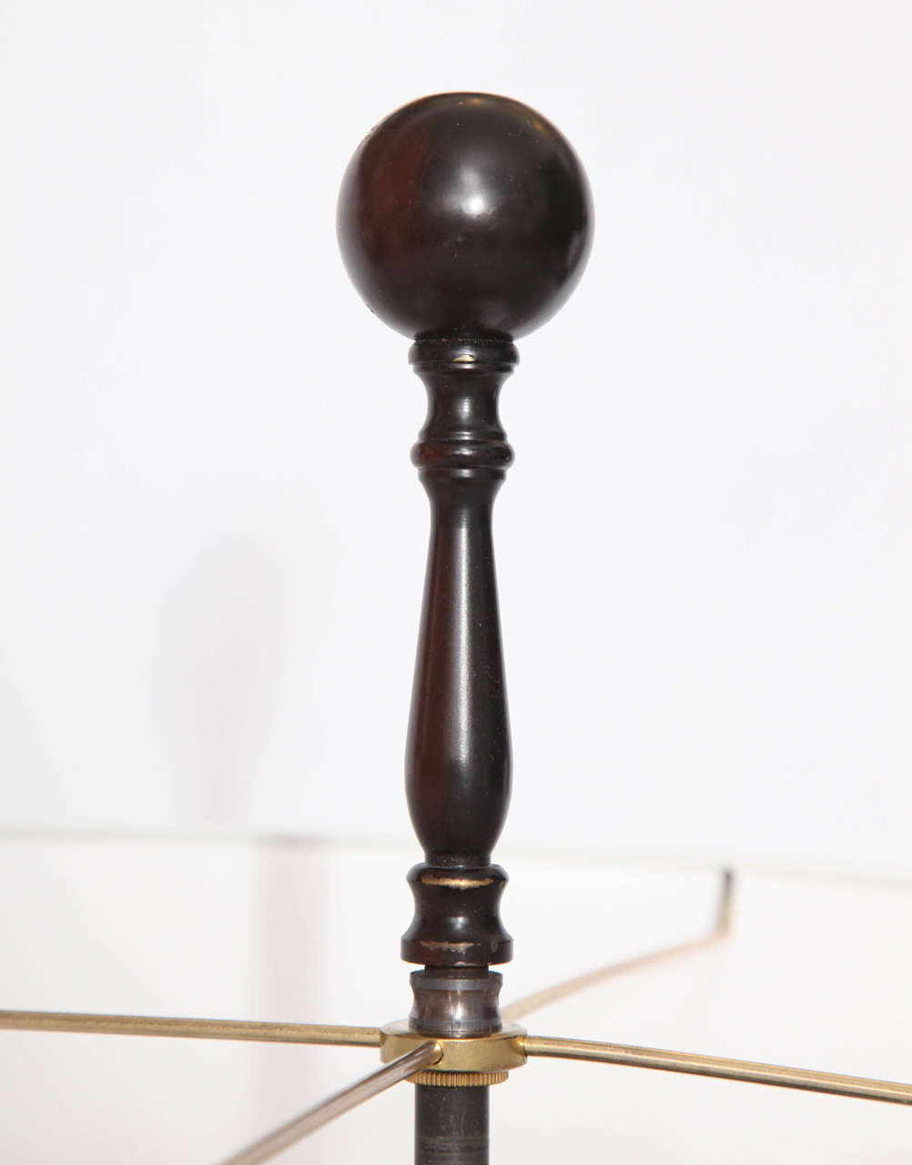 1920s Classical Modern Japanese Patinated Bronze Table Lamp 1