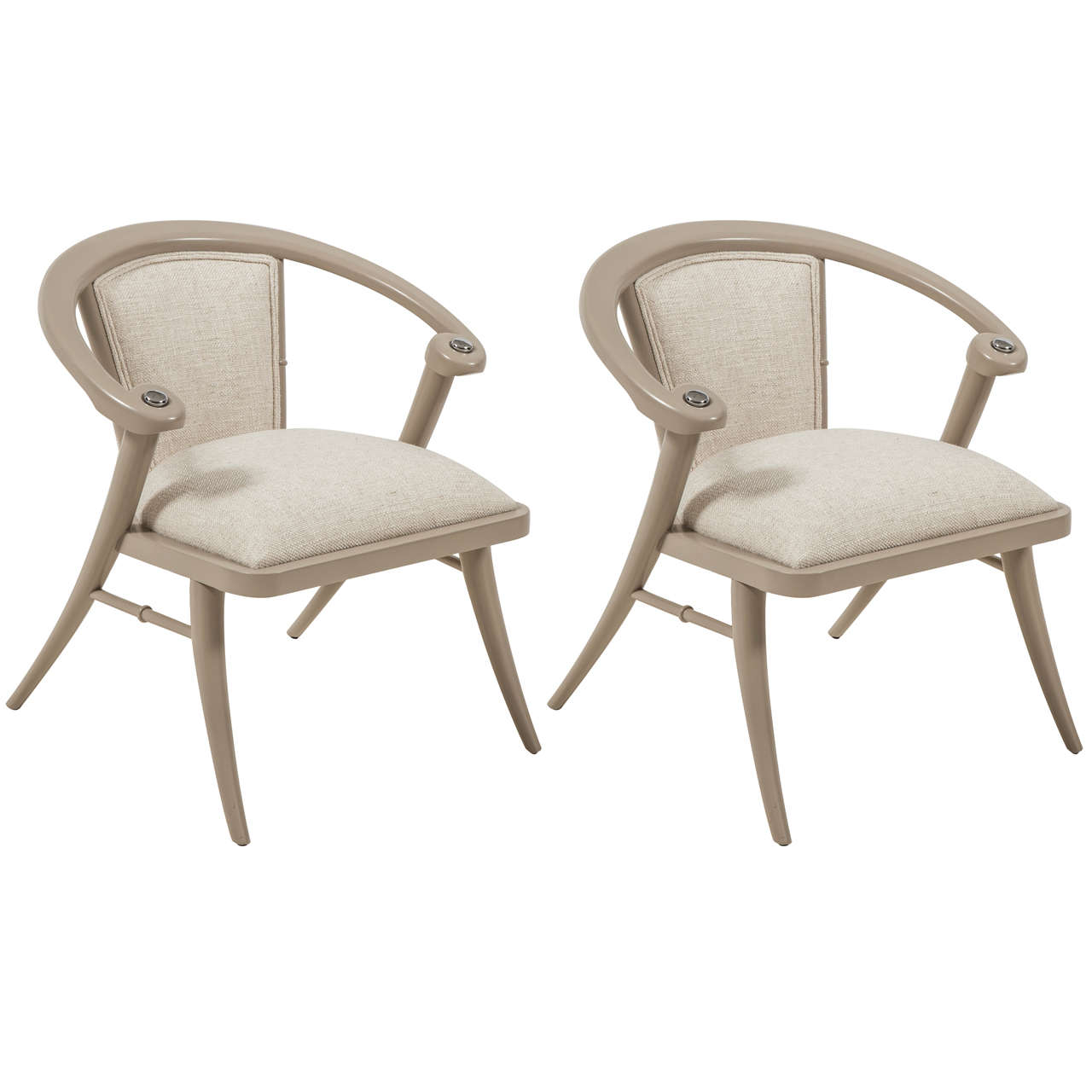 Pair of Lacquered Chairs