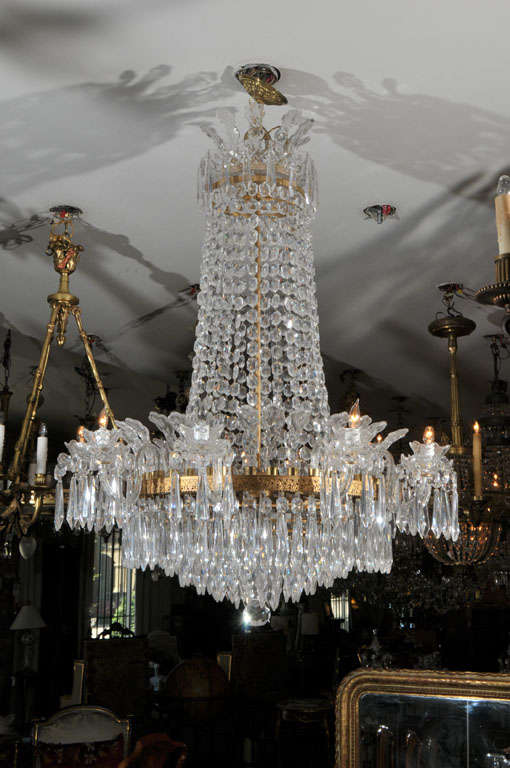 Irish Waterford crystal chandelier