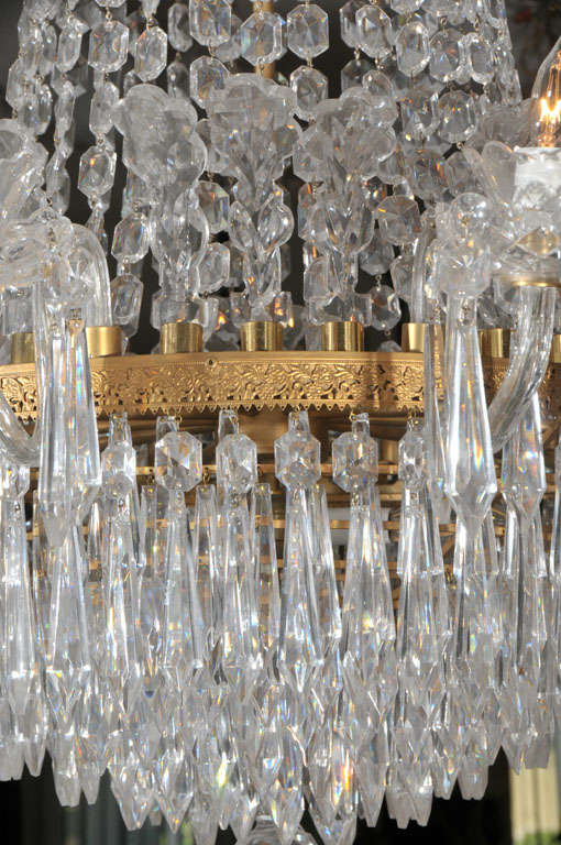 Waterford crystal chandelier at 1stDibs