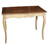 French Louis XV Style Painted Table