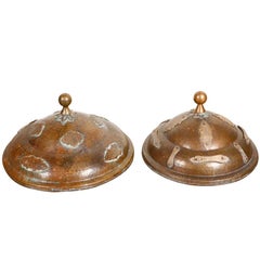 Moroccan Antique Brass covers.