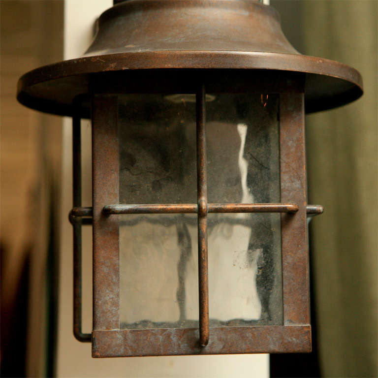20th Century Vintage Craftsman Lantern