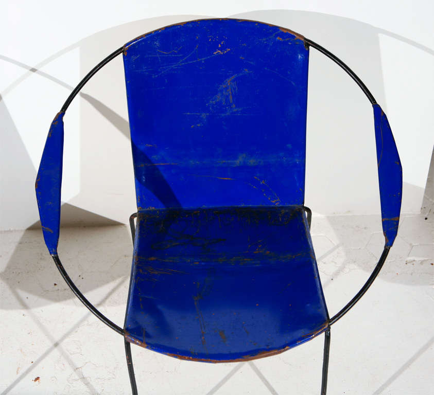 American Oil Drum Outdoor Chairs