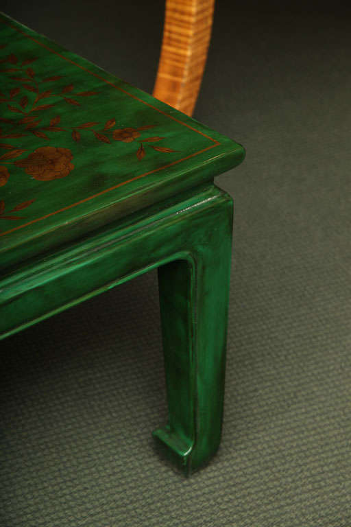 Green Lacquer Coffee Table 2