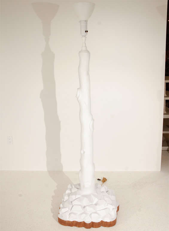 American Custom Tree Form Lamp by Frances Elkins For Sale