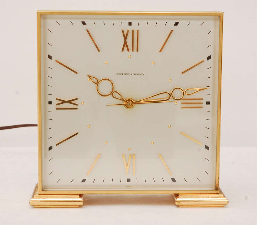 Bellissimo orologio placcato oro